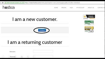 Web Video 1: Register a Domain Name with Hostica