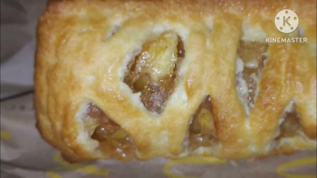 McDonald's Dry Apple Pie😳 YouTube