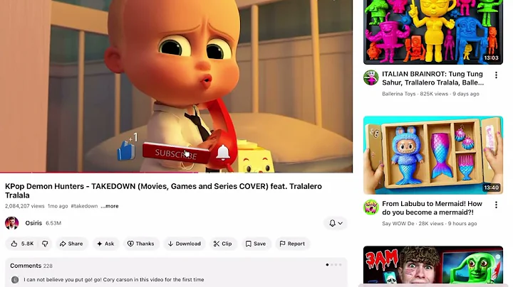 KPop Demon Hunters - TAKEDOWN (Movies, Games and Series COVER) feat. Tralalero Tralala