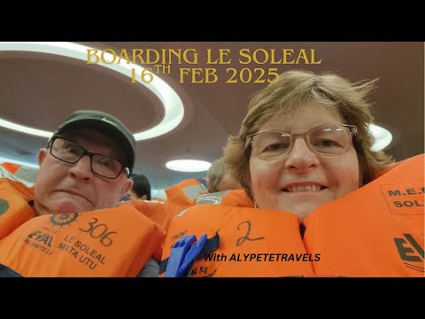 Boarding Ponant's Le Soleal - Days at Sea 16th to 20th Feb 2025 video thumbnail