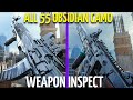 Inspect ALL 55 OBSIDIAN Camos under 5 minutes | Modern Warfare