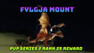 FFXIV: Fylgja Mount - Series 2 Rank 25 PvP Reward