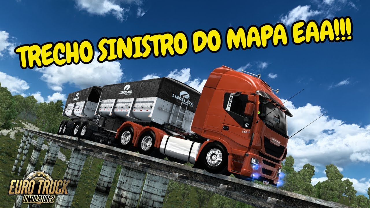 ETS2 / TRECHO SINISTRO DO MAPA EAA 1.57 - 