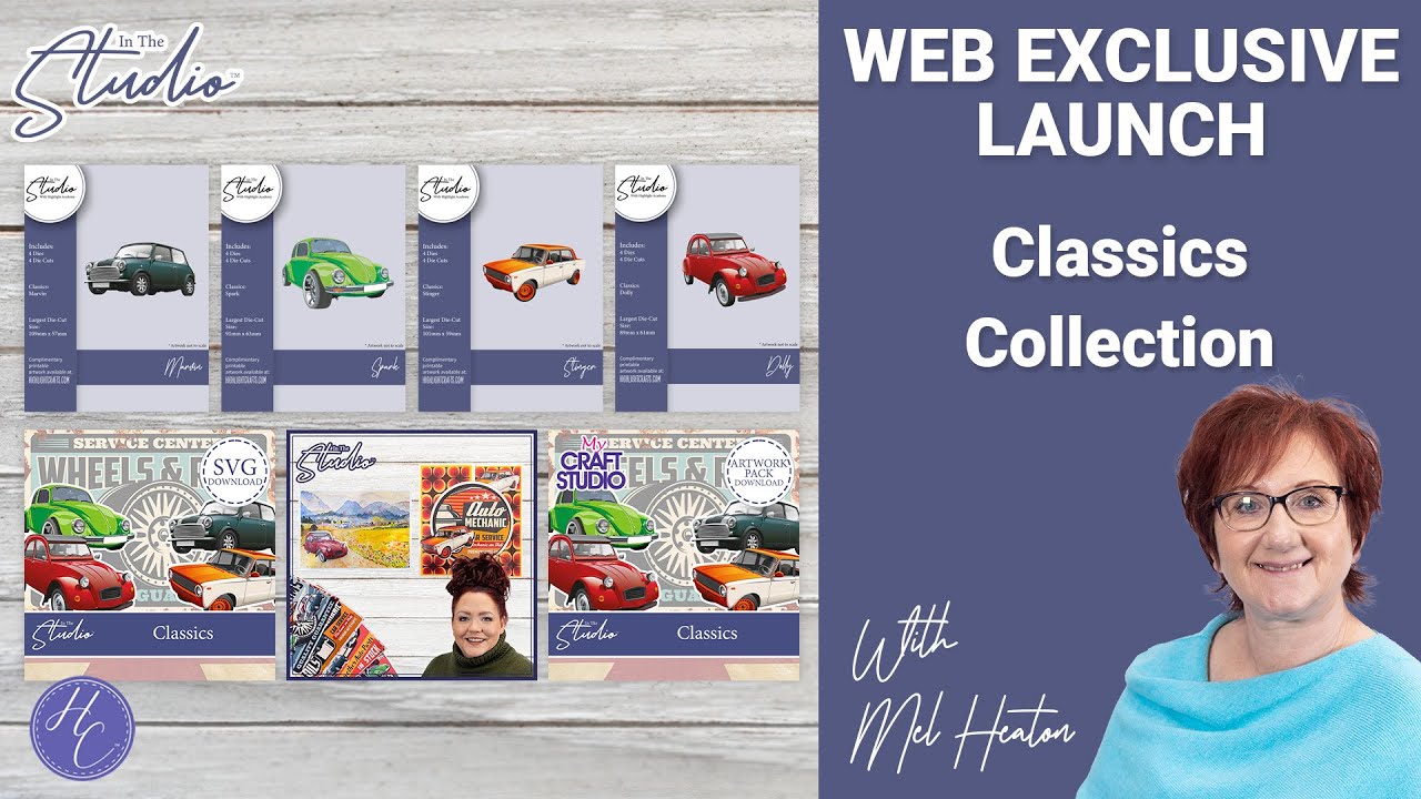 Craft with some Retro Style Using Classics from In the Studio! Highlight Crafts