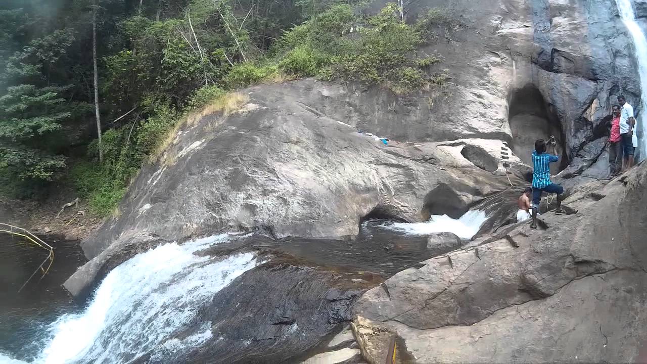 manalar waterfalls kollam