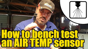 How to test an Air Temperature Sensor #1205