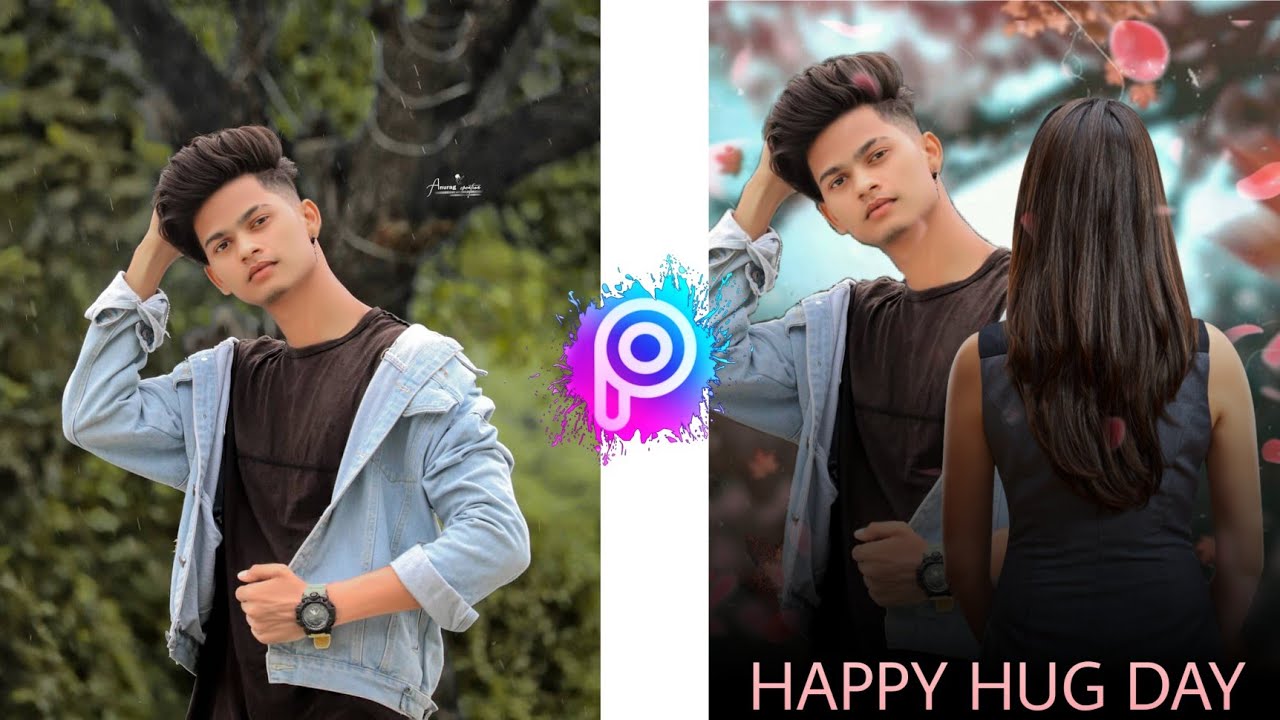 Happy Hug Day Photo Editing / Hug Day Photo Editing