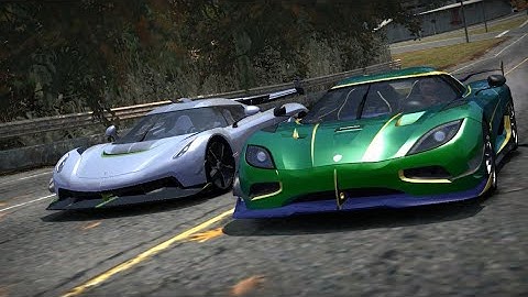 Koenigsegg Jesko vs Agera RS Naraya ( NFS MW Blacklist 4 )