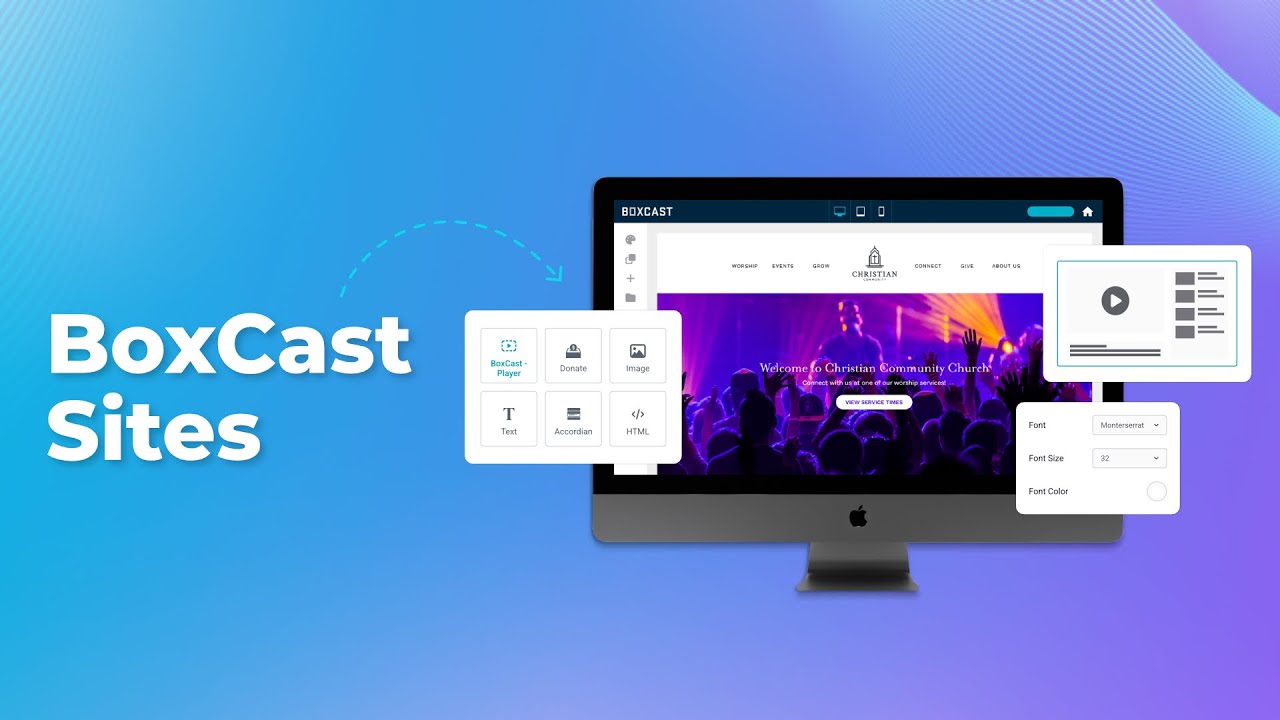 BoxCast Engagement and Outreach Ministry Platform