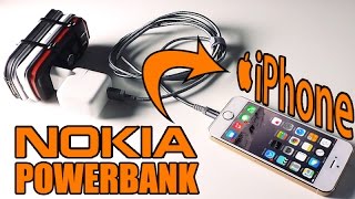 NOKIA CELLPHONES vs. DRILL PRESS | How to make a power bank for iPhone