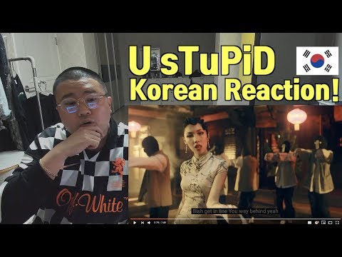 Korean react to Karencici [ U sTuPiD ] feat. ØZI (ENG SUB)