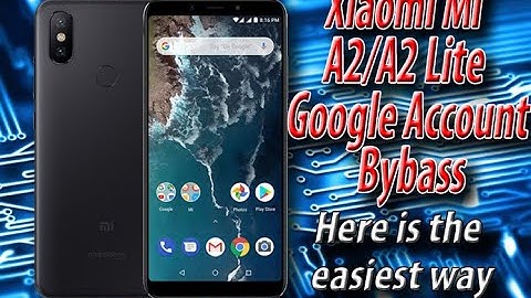 Xiaomi Mi A2/A2 Lite Google Account Bypass/ Frp Bypass 2021| ANDROID 10 Q (Without PC)