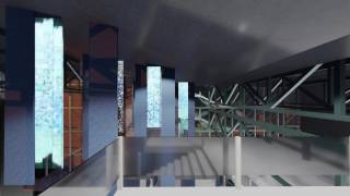 Installation Art Interactive Wave to Movement by Jay Hong