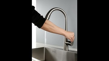 Vòi Rửa Chén Nóng Lạnh Đầu Rút Xám Navier NV-228X