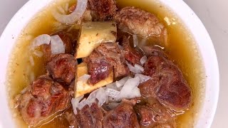 Caldo de chambarete con salsa de molcajete 😋 / Cocinando A la Periqué