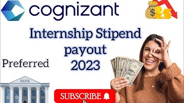 Cognizant internship 2023|preferred banks for Stipend /Salary💰|#cts #vikash_thoughts