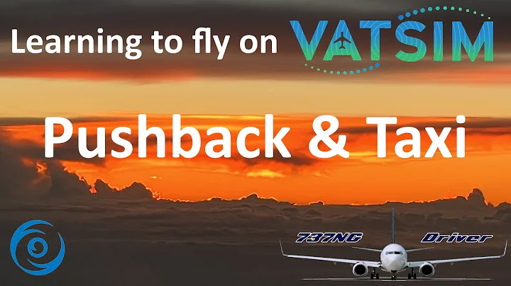 Learning VATSIM: Pushback and Taxi | Real 737 Pilot