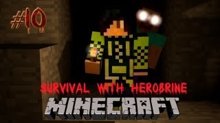 Minecraft: Survival with Herobrine #10 - Первые алмазы, последние алмазы.