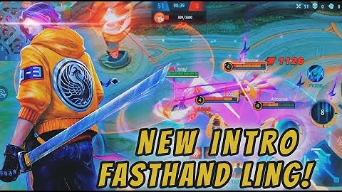 NEW INTRO FASTHAND LING | XRAY OFFICIAL | MOBILE LEGENDS