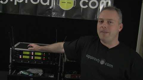 SHURE UR4D UHF-R Wireless Dual Channel Microphone System | agiprodj.com