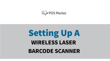 Setting Up A Wireless Laser Barcode Scanner