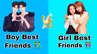 Boy Best   friend VS Girl Best   Friend || fashion