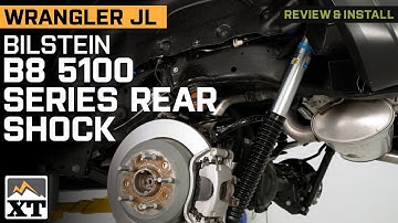 Jeep Wrangler JL  Bilstein B8 5100 Series Rear Shock Review & Install