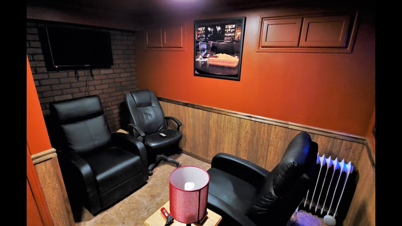 Home Cigar Lounge Man Cave Tour You