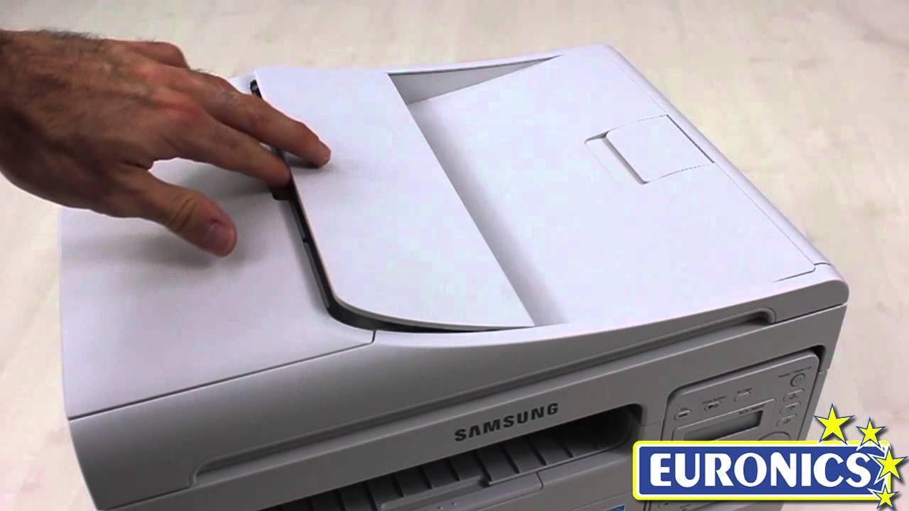 Samsung Stampante multifunzione SCX 3405F - Euronics - YouTube