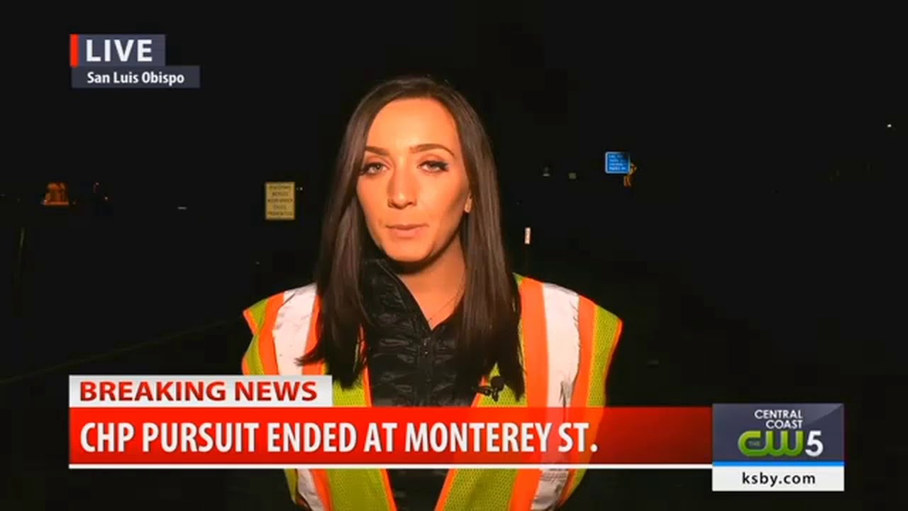 Driver leads CHP on high-speed chase from King City to SLO - YouTube