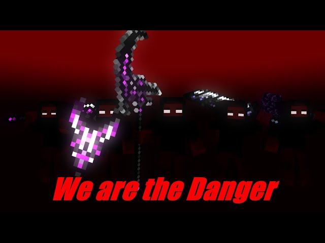 Hooded Herobrine Vessels - We are The Danger (Annoying Villagers MV) class=