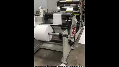 6 Colors Paper flexo printing press,wide web roll flexible letter press