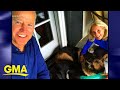 Bidens bring 2 dogs to the White House l GMA