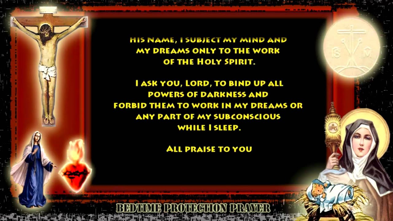 BEDTIME PROTECTION PRAYER - YouTube