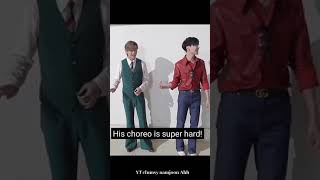 for Hobi this is tough choreo but this is not..