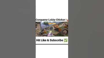 Intense Chicken in Conqueror lobby | Quick clutch | #shorts #shortsfeed #bgmi #gaming #ytshorts