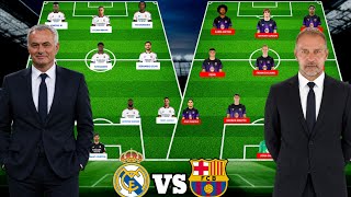 🚨REAL MADRID VS BARCELONA|POTENTIAL STARTING LINEUP|EL CLASICO DERBY 2026/27 LA LIGA SEASON