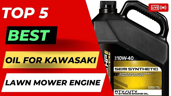 Top 5 Best Oil For Kawasaki Lawn Mower Engine