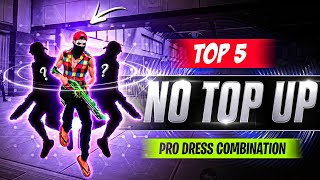 NEW NO TOP UP FREE DRESS COMBINATION LIKE LEGENDS/ FREE DRESS COMBINATION IN FREE FIRE / FF DRESS UP