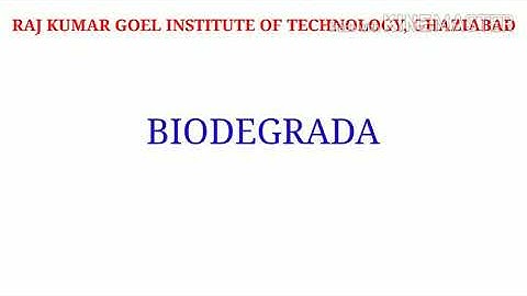 BIODEGRADABLE POLYMERS BY: DR. AMIT SHARMA