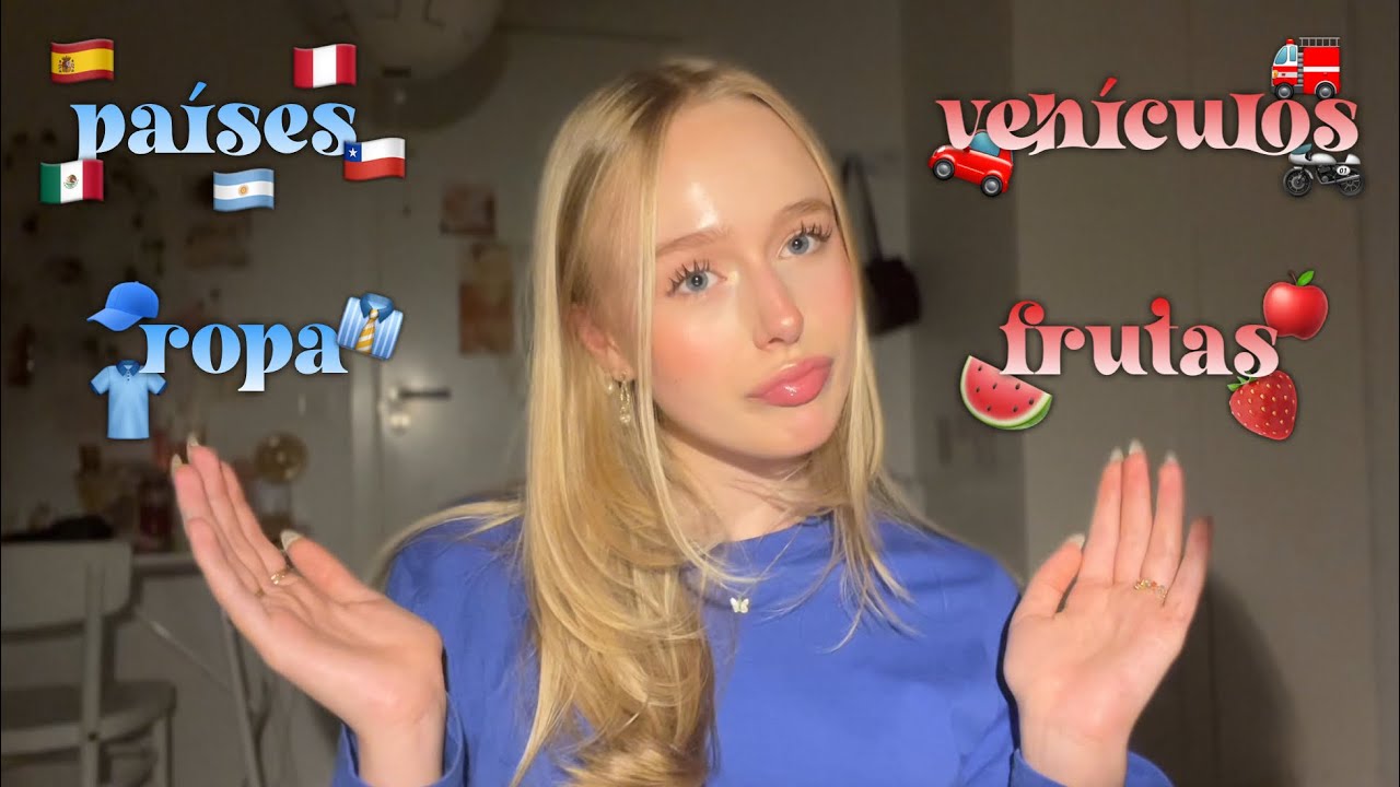 ASMR top spanish trigger words ~ ASMR en español 🇪🇸