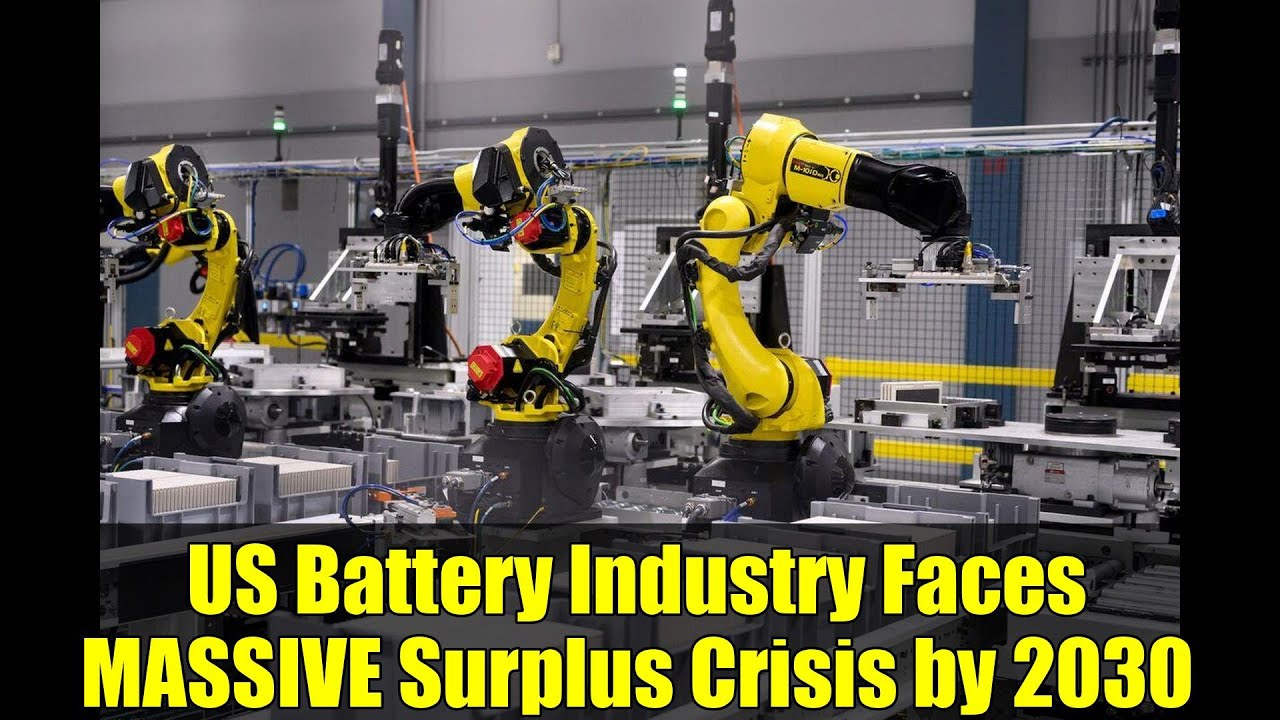 US Battery Industry Faces MASSIVE Surplus Crisis by 2030 | Trump's EV Policy Impact