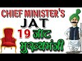    jat chief minister in india  punjab haryana rajasthan uttar pradesh