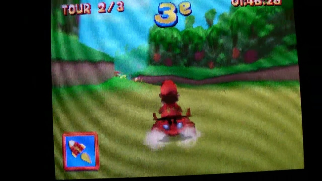 Diddy Kong Racing DS : Crique Orageuse (Diddy)