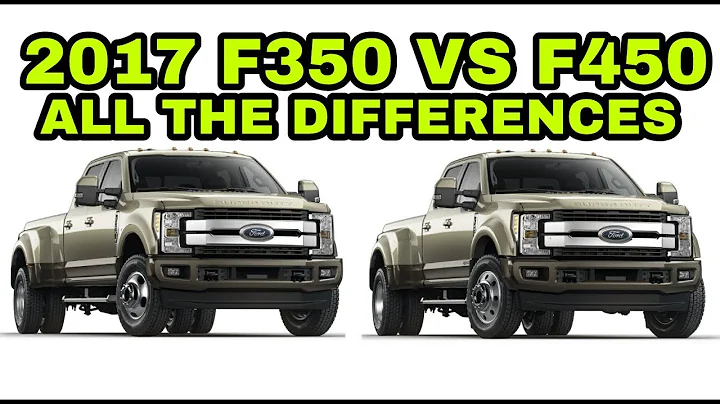 2017 F450 vs F350! BEFORE YOU BUY