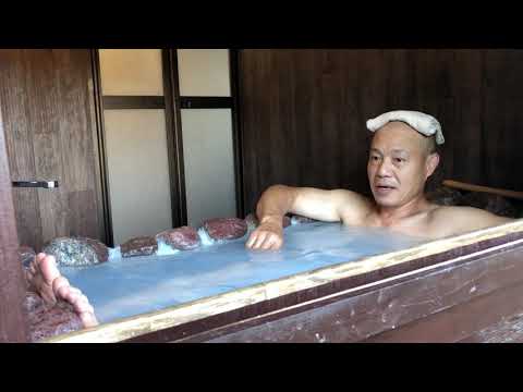 岩風呂をdiy マキ風呂 Youtube