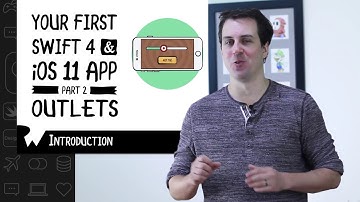 IBOutlets Overview - Beginning Programming with iOS 11, Swift 4, and Xcode 9