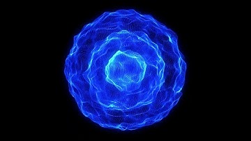 Fractal Sphere Colourful Motion graphics video animation.