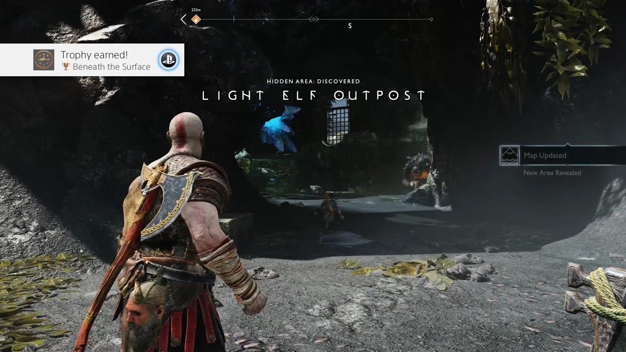 Rundt om Goodwill hellig God of War - How to unlock Beneath the Surface Trophy - YouTube