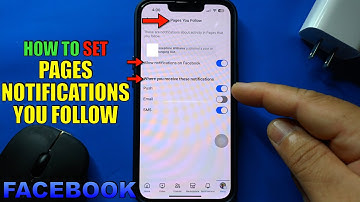 How to Set Pages Notifications you Follow on Facebook
